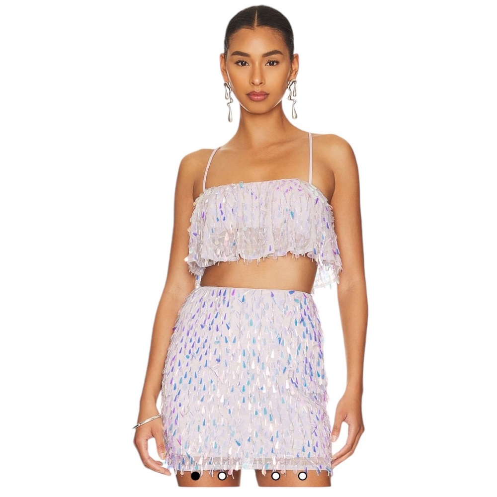 MAJORELLE MALLORY EMBELLISHED CROP SIZE XL NWT!